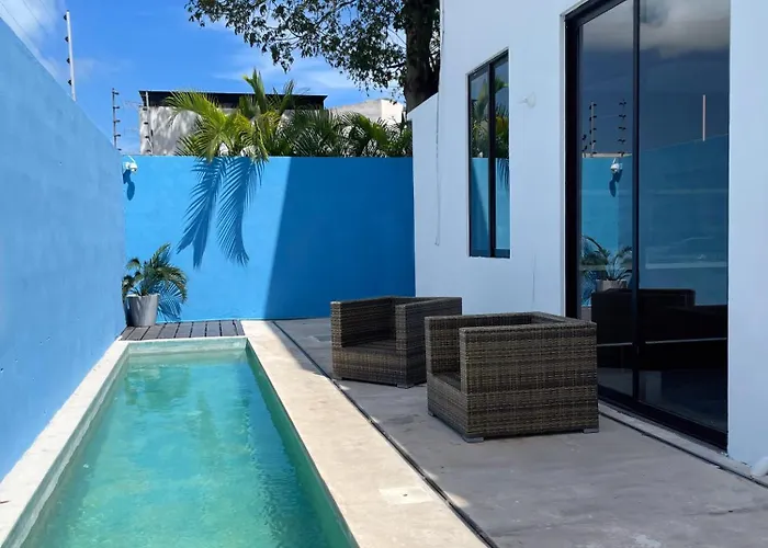 Casa Gigante De Lujo, Con Piscina Privada, 3 Amplias Habitaciones Con Bano Privado