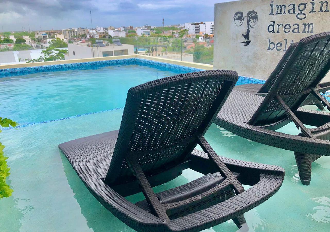 Vintage And Modern Con Alberca En Rooftop Believe Playa del Carmen