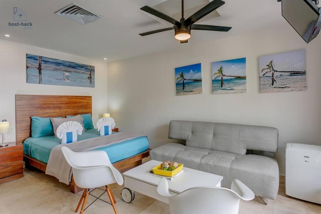 Danzamar 1b With Pool & Rooftop Near Mamitas Apartamento