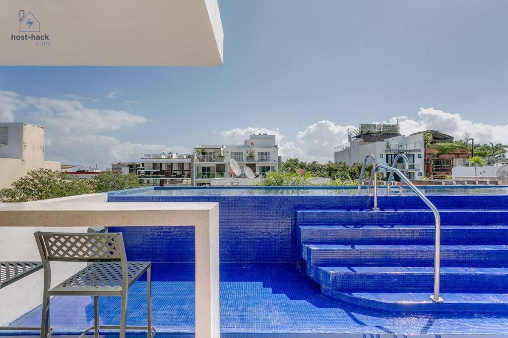 Danzamar 1b With Pool & Rooftop Near Mamitas Apartamento Playa del Carmen