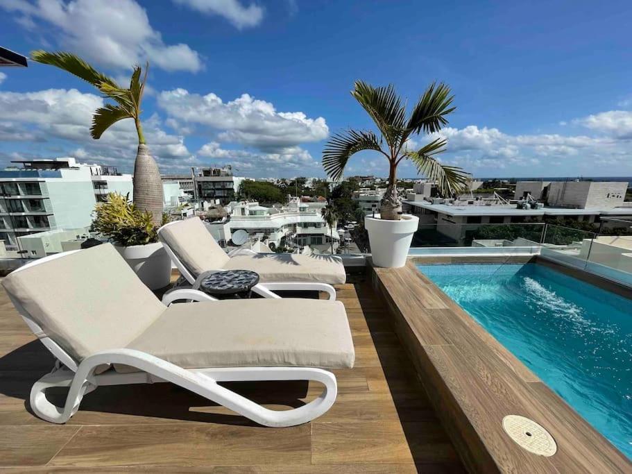 Căn hộ Penthouse On 5av! Private Pool! Rooftop With Ocean View Playa del Carmen
