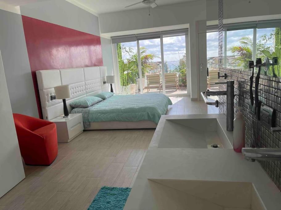 Penthouse On 5av! Private Pool! Rooftop With Ocean View Căn hộ