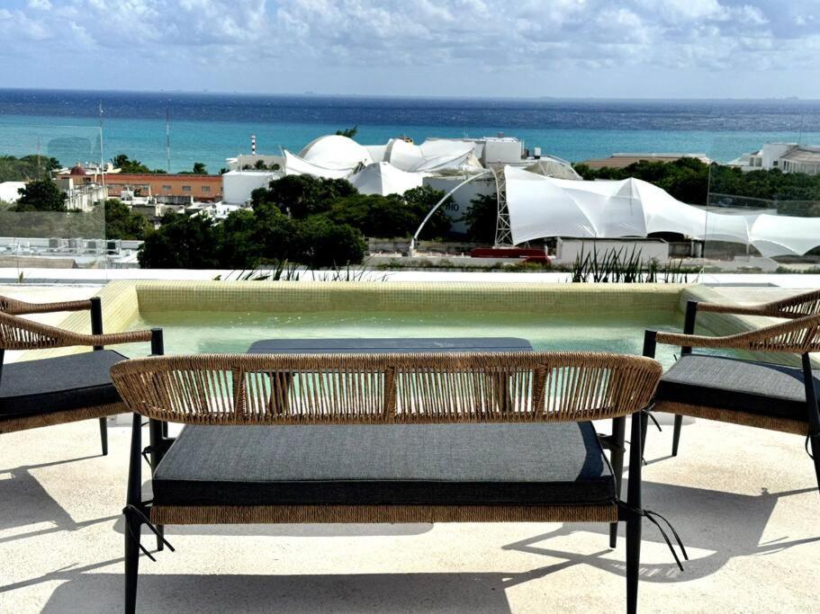 2br Modern With Rooftop Pool - Prime Location By Solmar Apartment Playa del Carmen