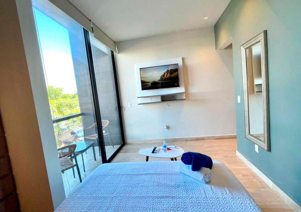 Walking Steps To Gym Jacuzzi And Ocean View Musa Apartment Playa del Carmen