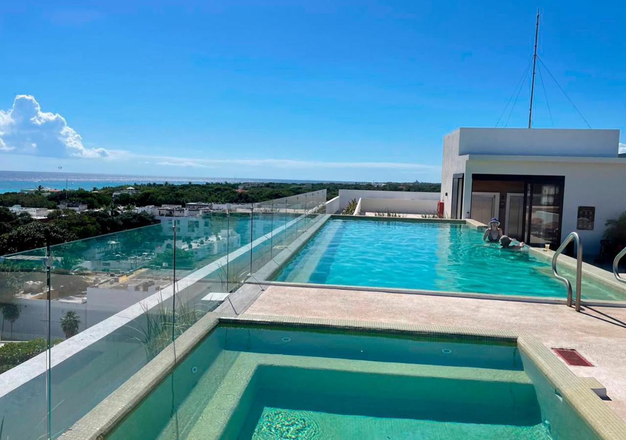 Apartment Walking Steps To Gym Jacuzzi And Ocean View Musa Playa del Carmen