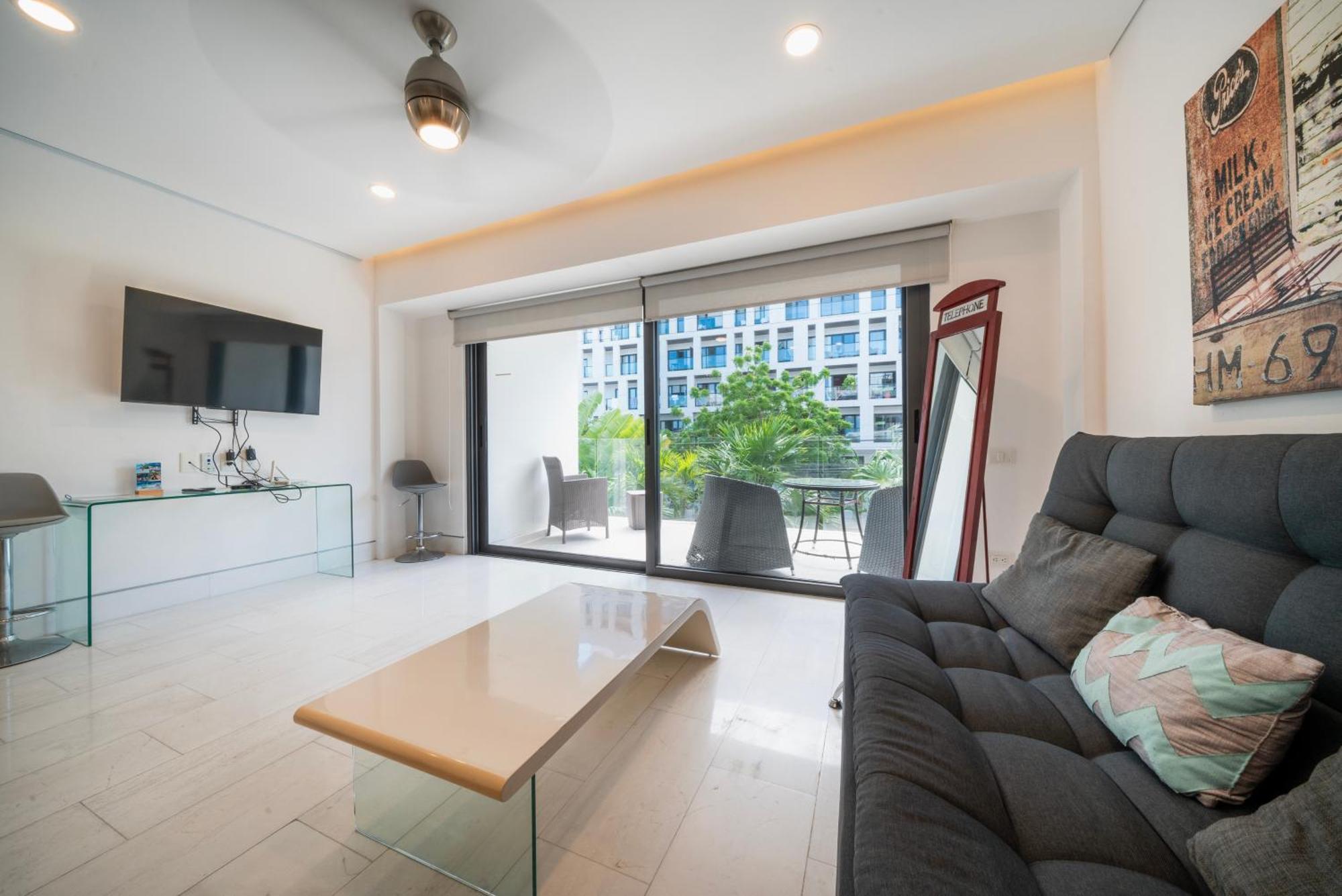Yucatan - Modern 1 Bedroom In Playa Near 5th - At Calle 38 Apartment *