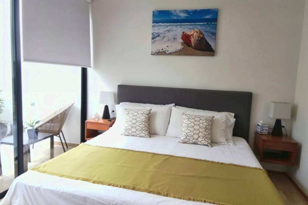 Menesse 38 King Bed Roof Pool Playa Center Apartment Playa del Carmen