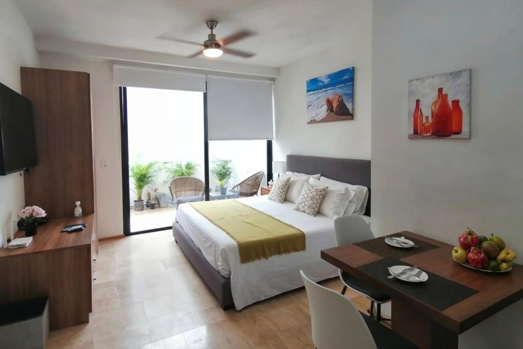 Menesse 38 King Bed Roof Pool Playa Center Apartment Playa del Carmen