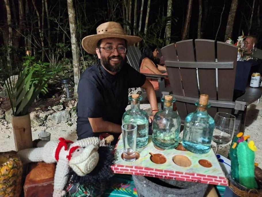 Palapa De La Selva With Cenotes *