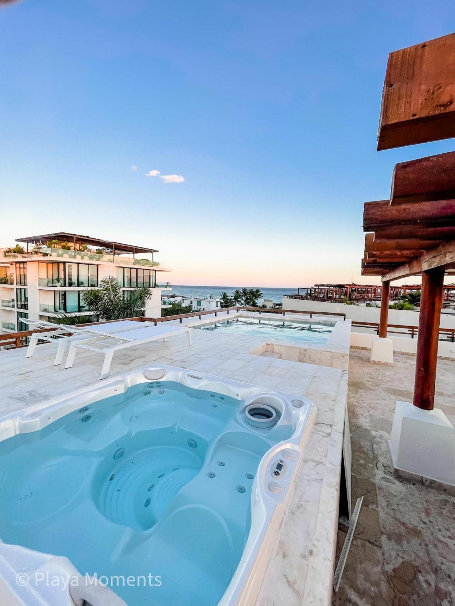 Atc18 2bed Ocean View Penthouse With Jacuzzi And Private Pool Căn hộ Playa del Carmen