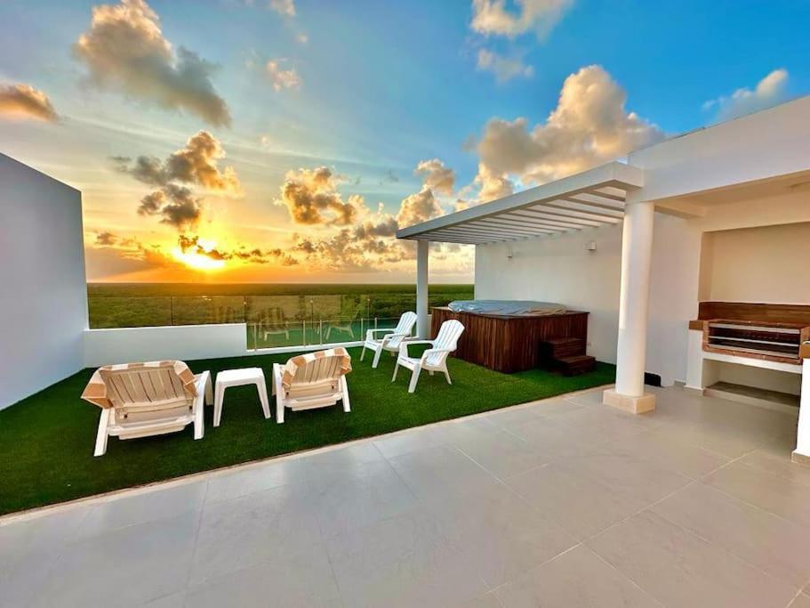 Penthouse Con Jacuzzi Y Panoramicas De Selva Playa del Carmen