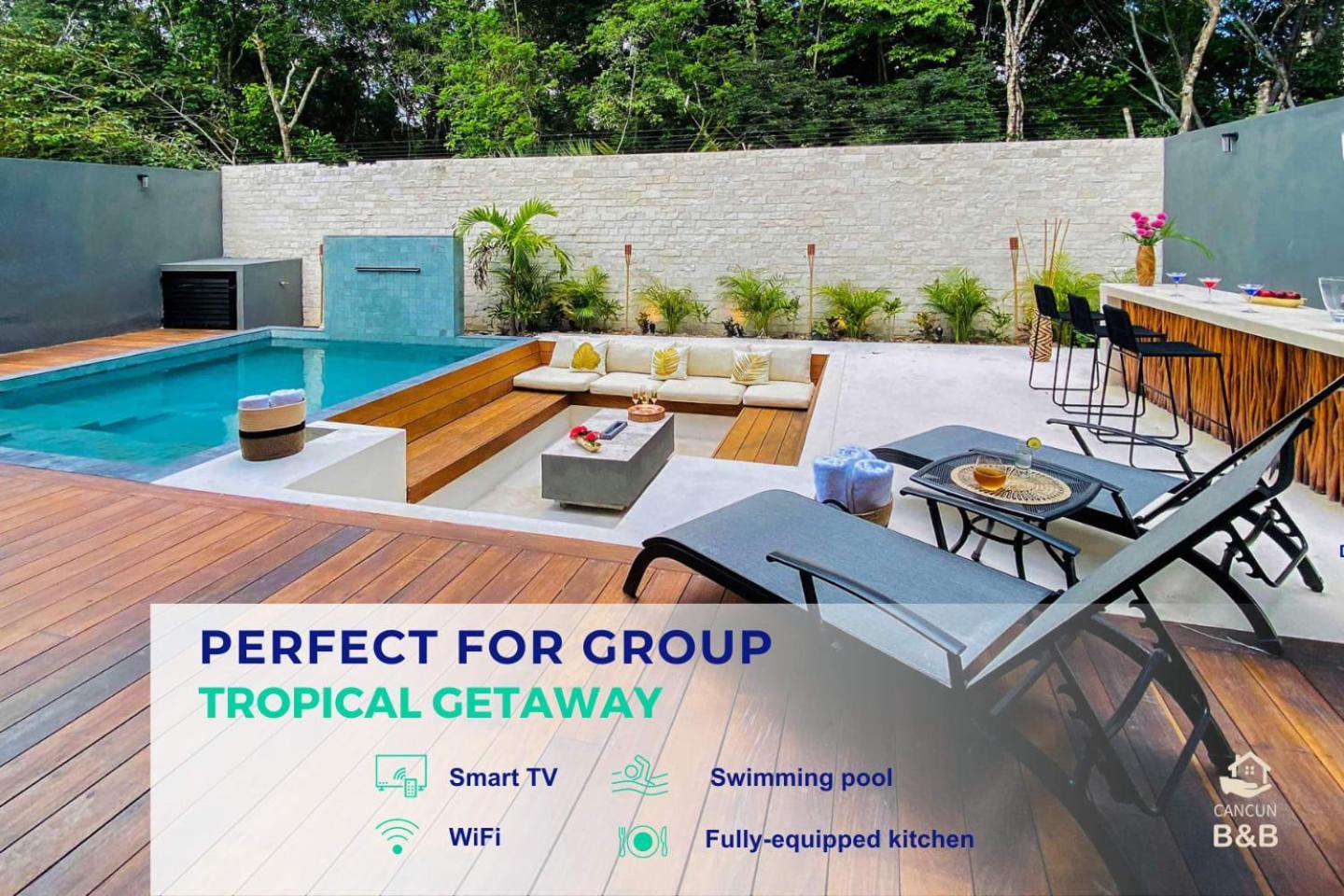 Holiday home New Mayakoba Casa Jaguar Beach & Golf Playa del Carmen