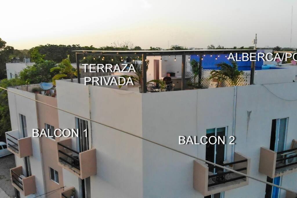 Apartamento Large Penthouse , Private Terrace Playa del Carmen