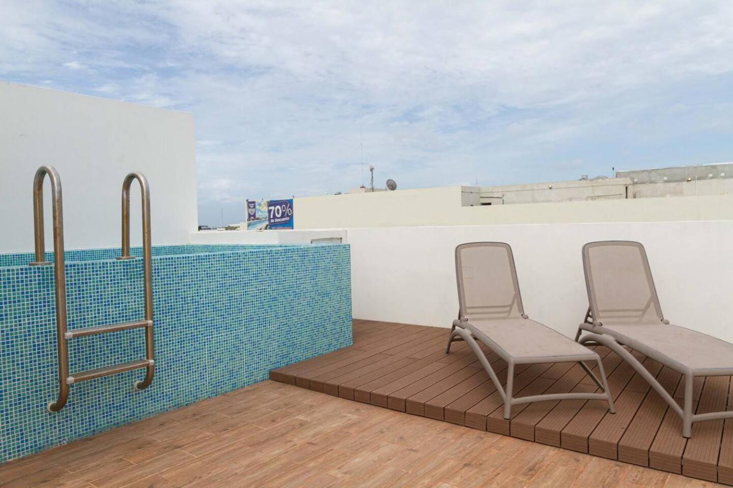 Luxury 1br Penthouse, Sauna And Private Roof Apartment