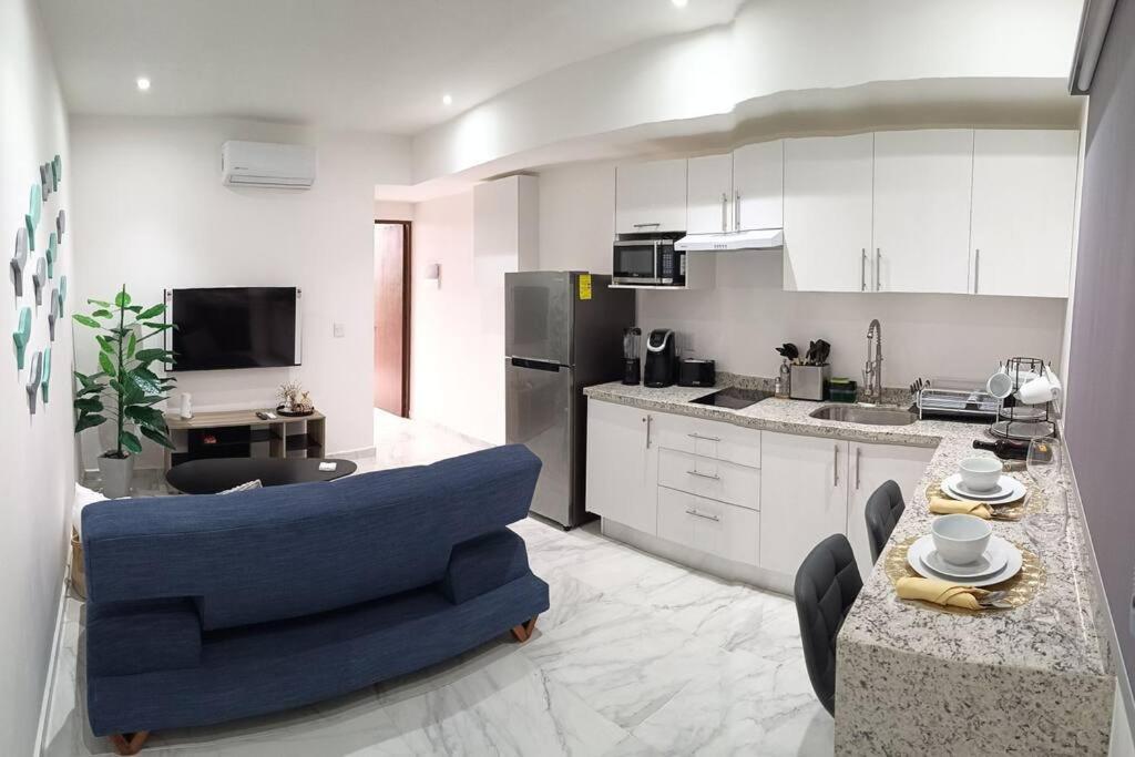 Căn hộ Depto Moderno 1br Gimnasio Sauna Jacuzzi Y Piscina Rooftop *