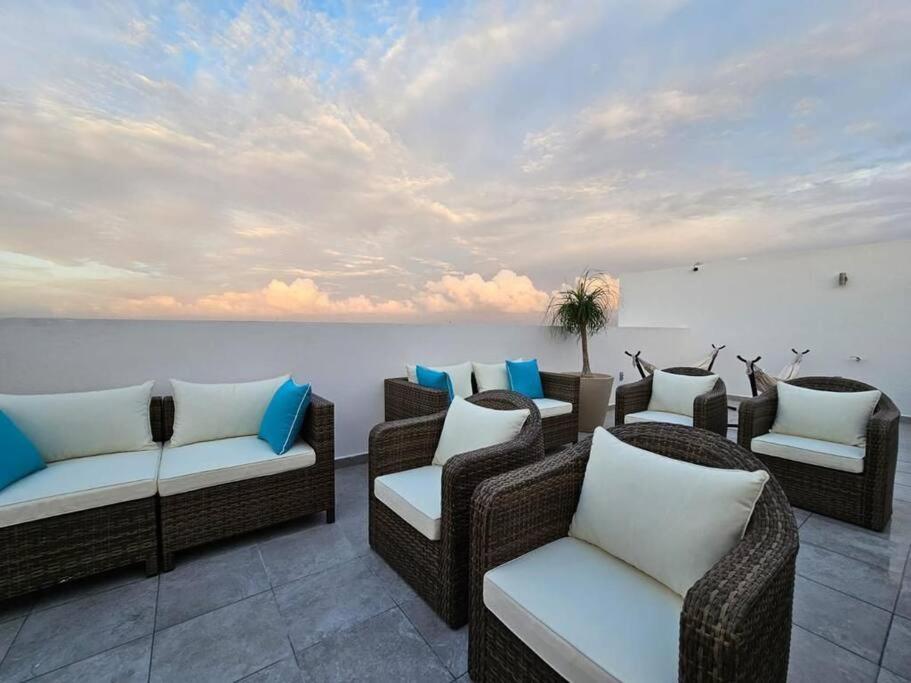 Căn hộ Depto Moderno 1br Gimnasio Sauna Jacuzzi Y Piscina Rooftop Playa del Carmen