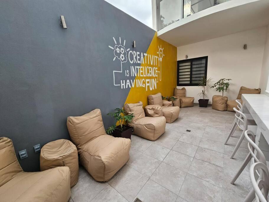 Depto Moderno 1br Gimnasio Sauna Jacuzzi Y Piscina Rooftop Căn hộ Playa del Carmen