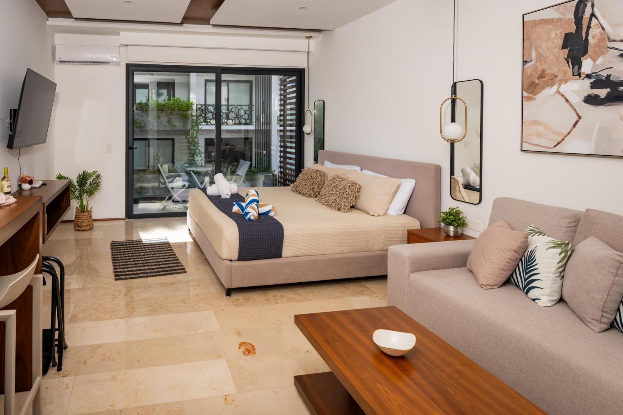 Apartment Acogedor Con Roof Vista Al Mar En Lil Towm *