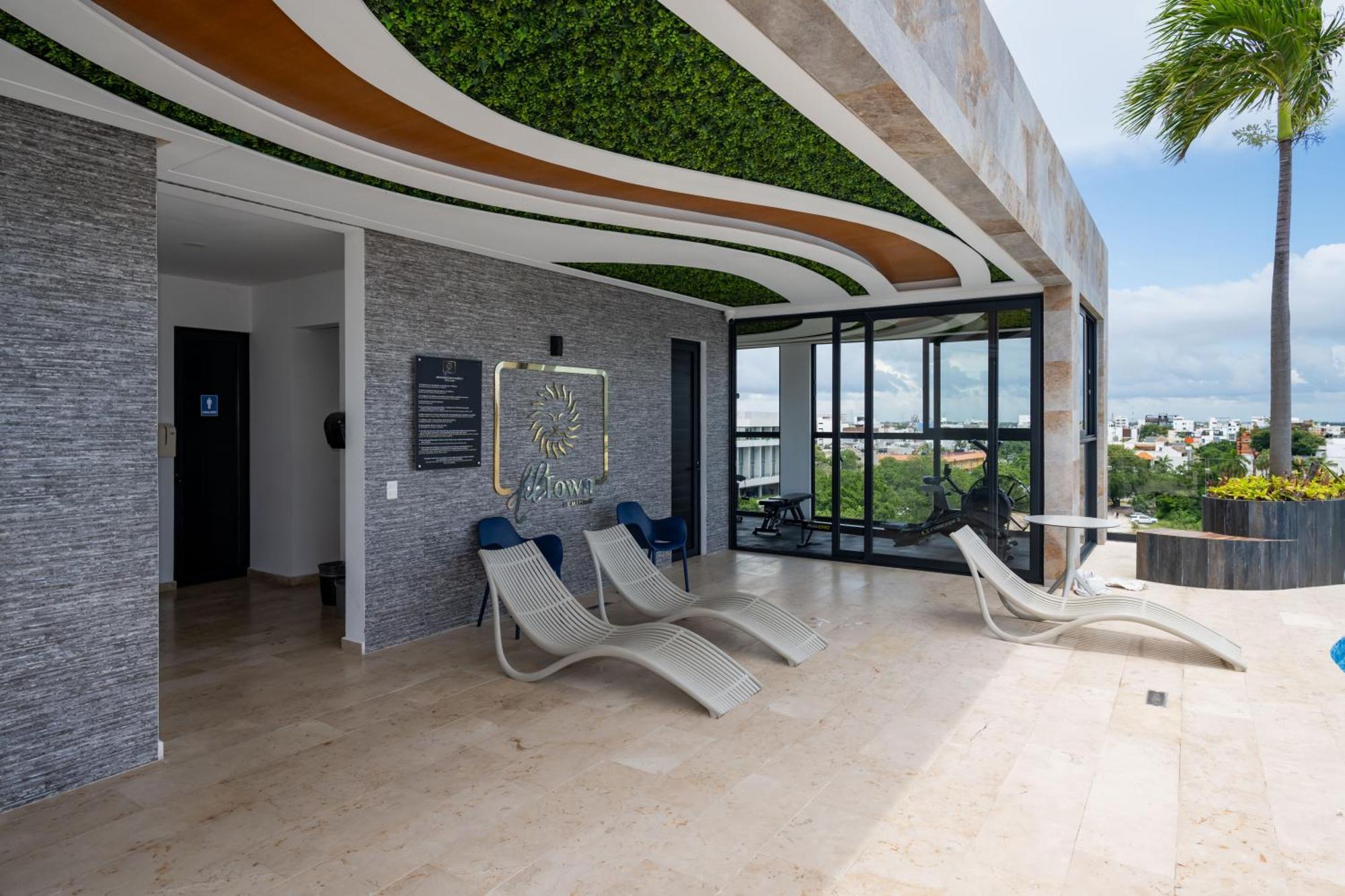 Apartment Acogedor Con Roof Vista Al Mar En Lil Towm