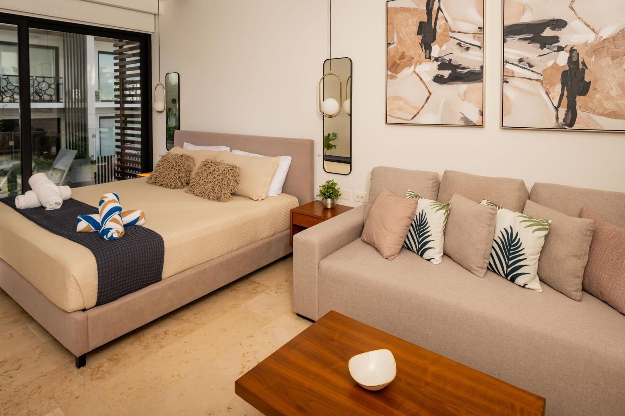 Acogedor Con Roof Vista Al Mar En Lil Towm Apartment