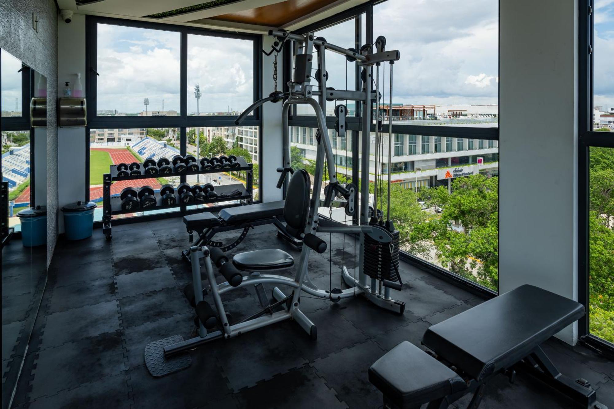 Acogedor Con Roof Vista Al Mar En Lil Towm Apartment Playa del Carmen