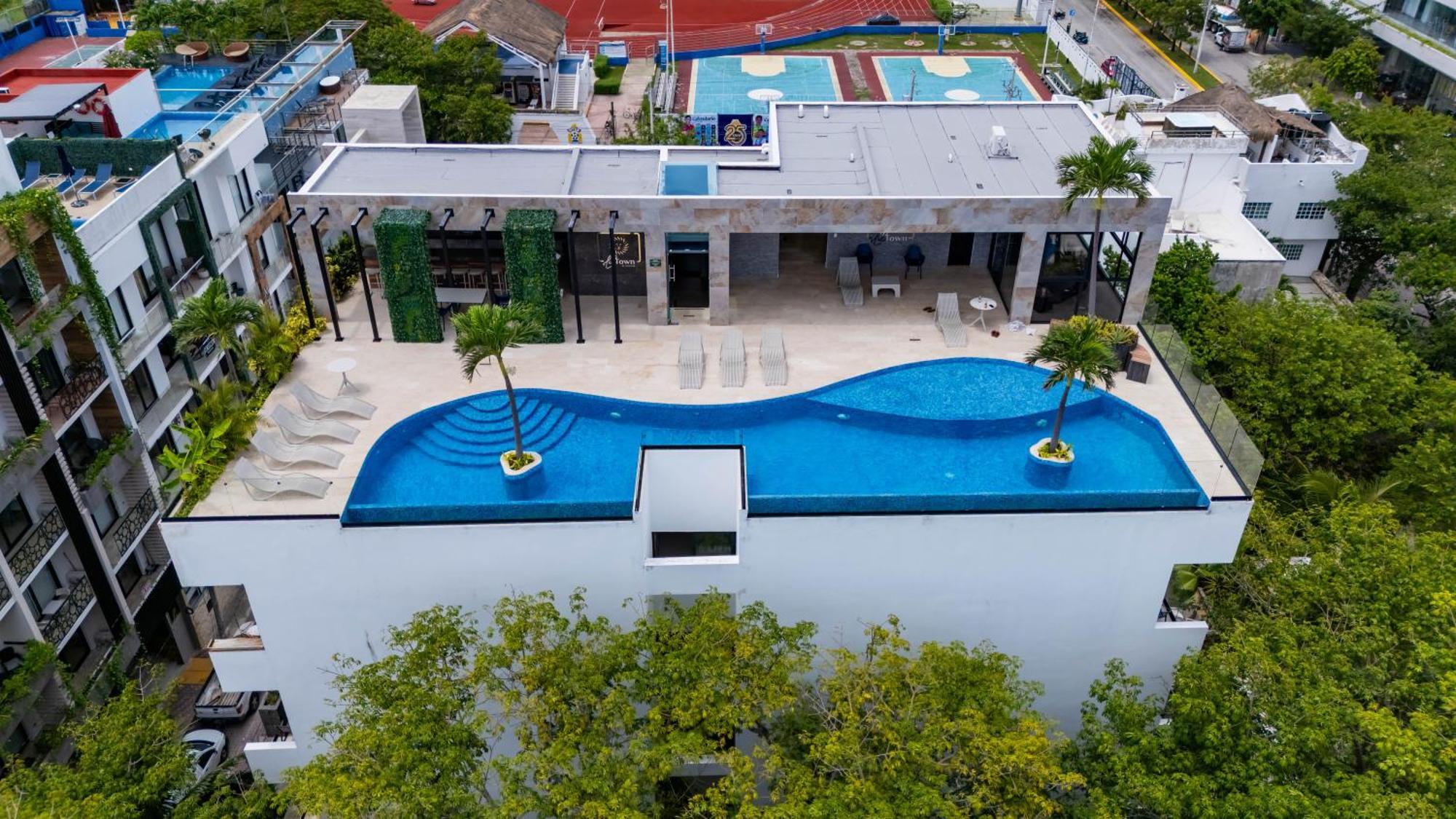 Apartment Acogedor Con Roof Vista Al Mar En Lil Towm Playa del Carmen
