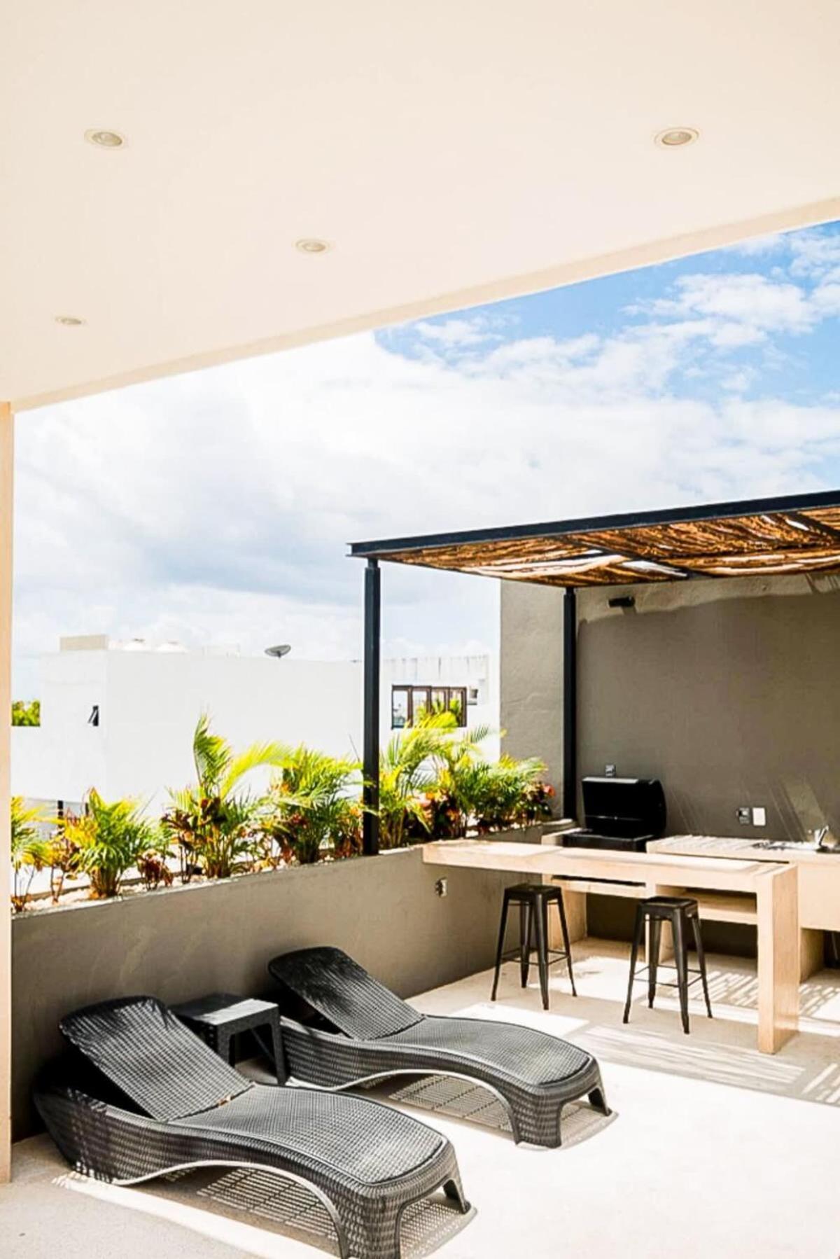 Joya De La Zazil 20 Av Rooftop Pool Walk To Playa Mamitas Coco & 5 Apartment *
