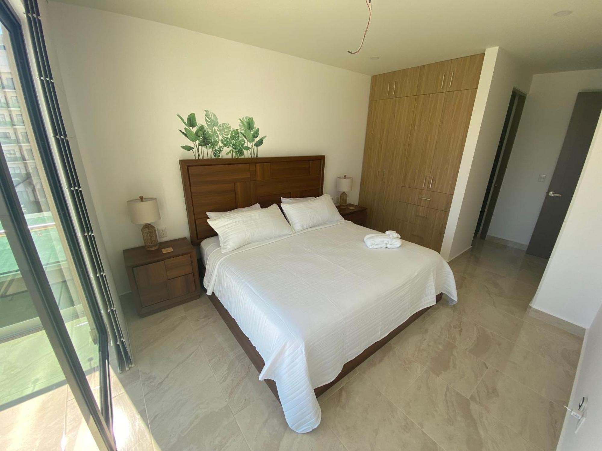 Căn hộ Depa Boutique Nuevo De 2 Recamaras - Diseno, Confort Y Excelente Ubicacion Con Alberca Playa del Carmen