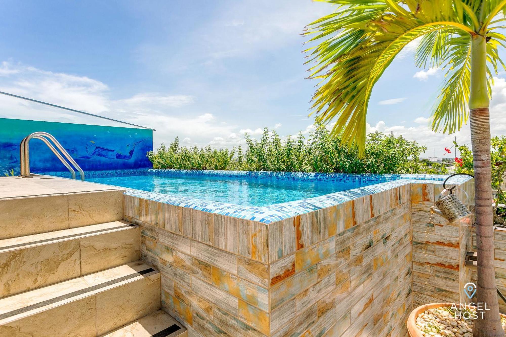 New Private Roof Pool And Bbq 2 Onsite Pools Cafe Apartment