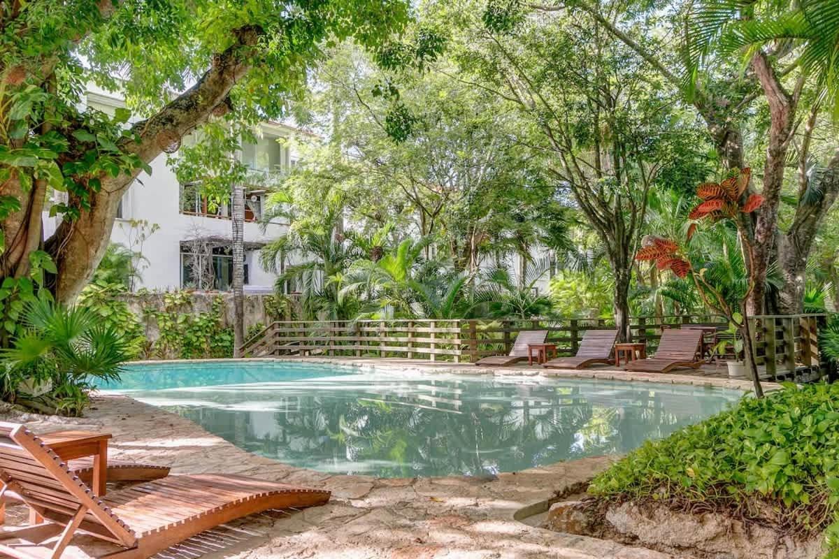Сasa de vacaciones Tropical Oasis With Cenote & Pool Walk To