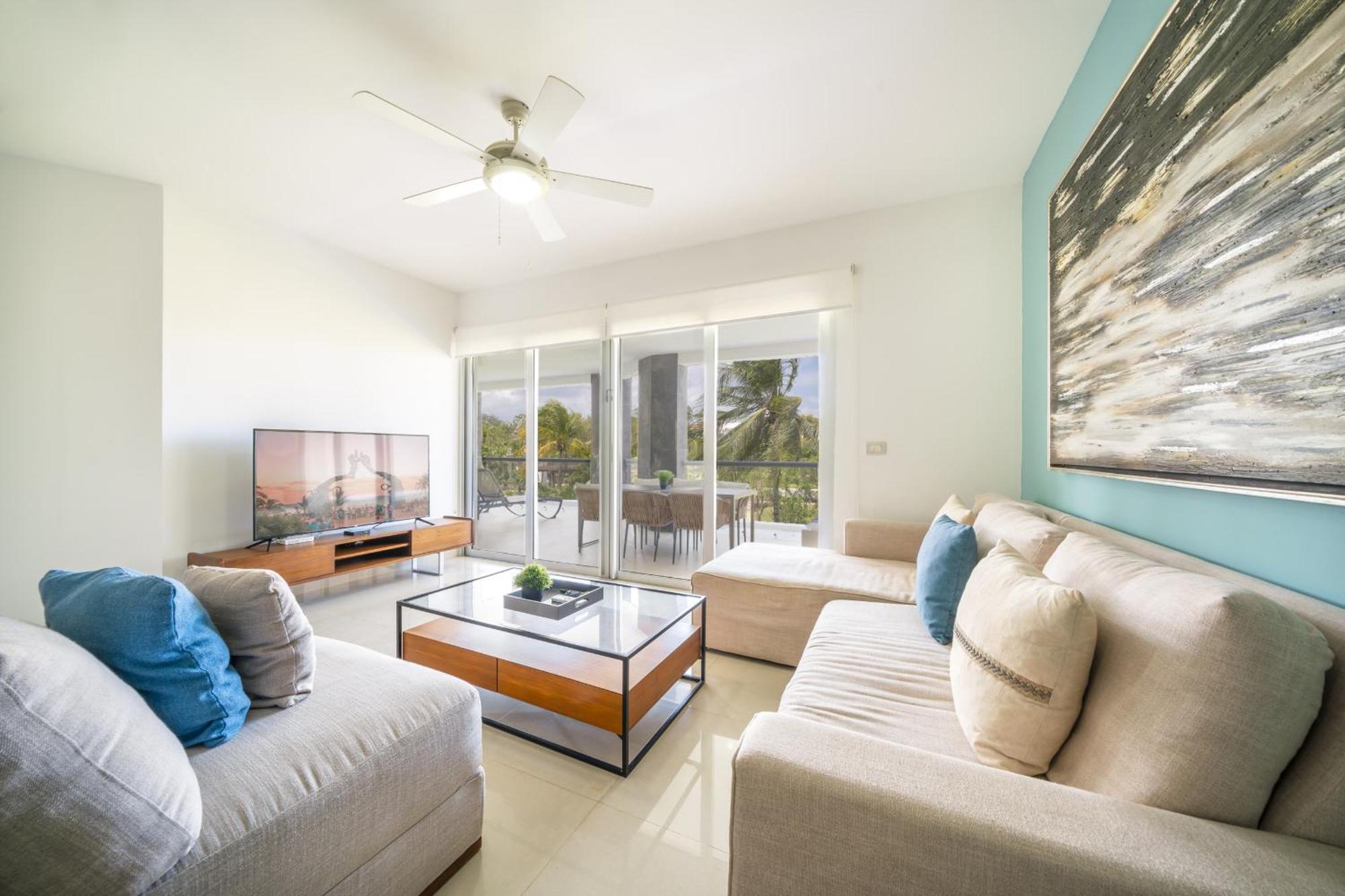 Luxury 2 Bedroom With Tub & Infinity Pool - Side At Mareazul - Sirenita G Holiday home Playa del Carmen