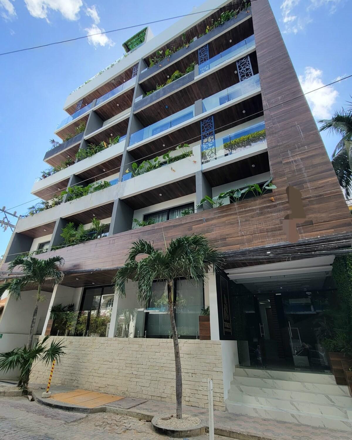 Escapate A La Playa Ubicacion Rooftop Y Alberca Apartment Playa del Carmen