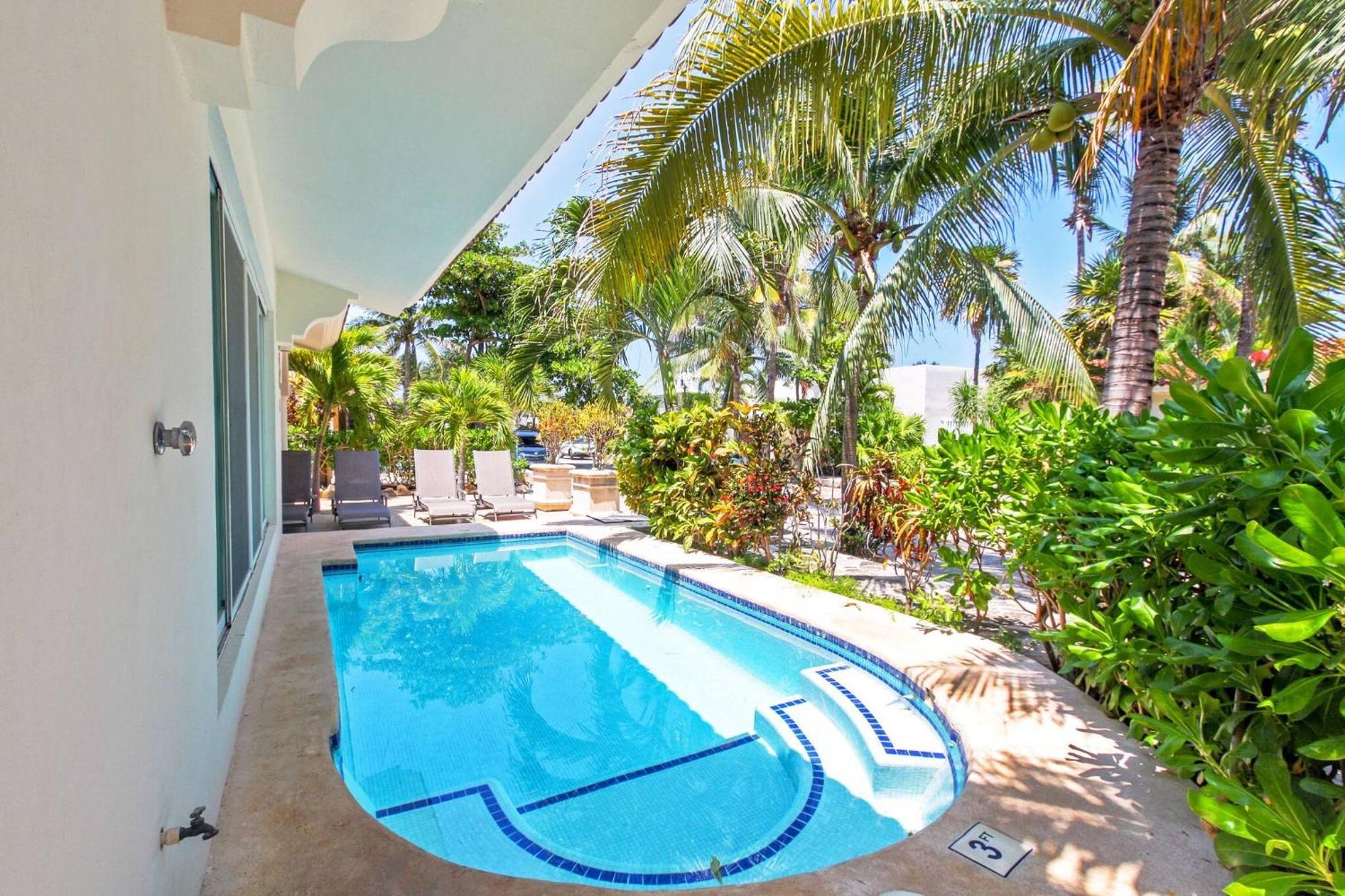 With 4 Bedrooms A Few Steps From The - Playacar - Vista Del Mar Villa *