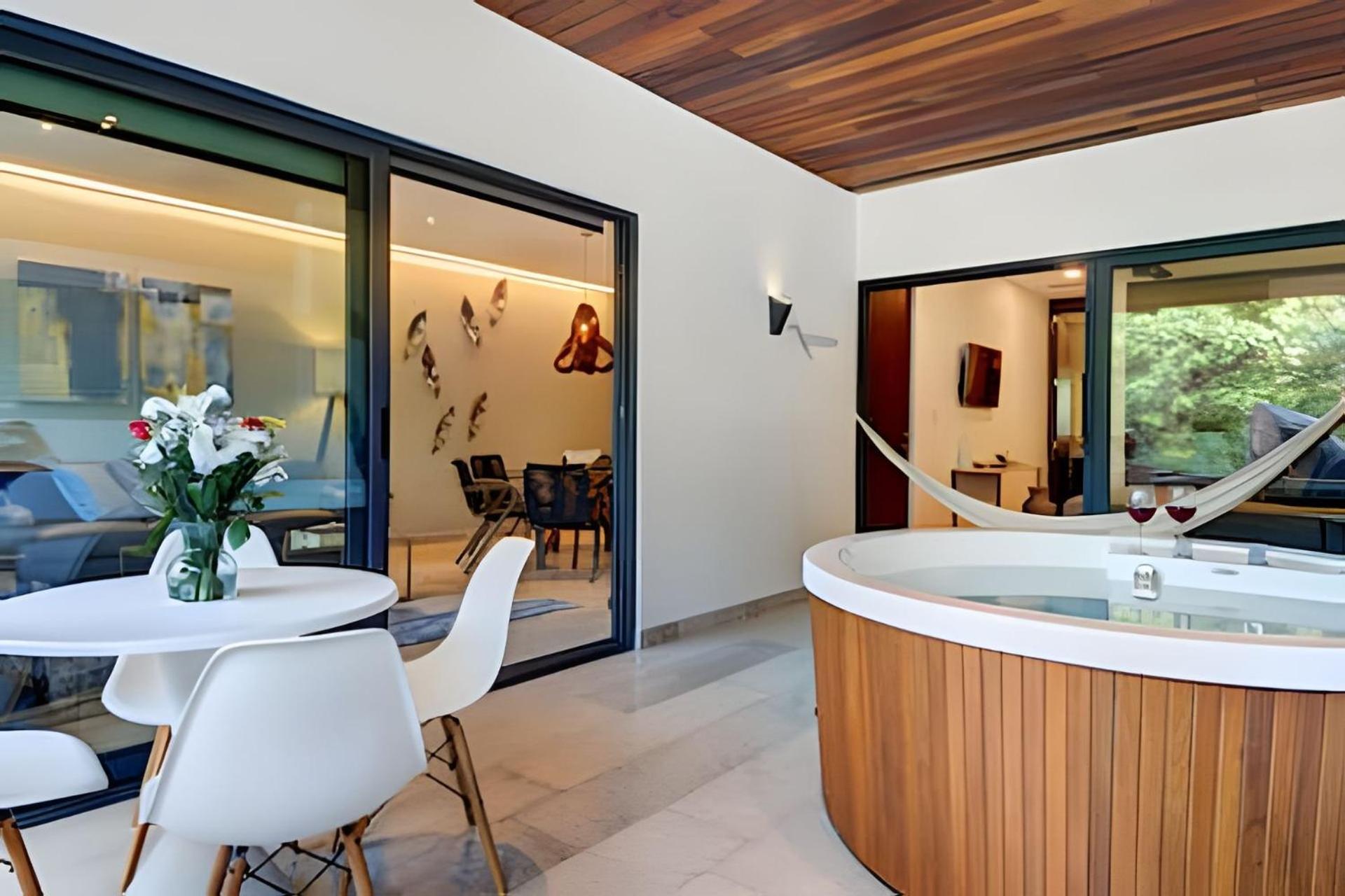 Jacuzzi Privado A Pasos De La Playa Apartamento Playa del Carmen