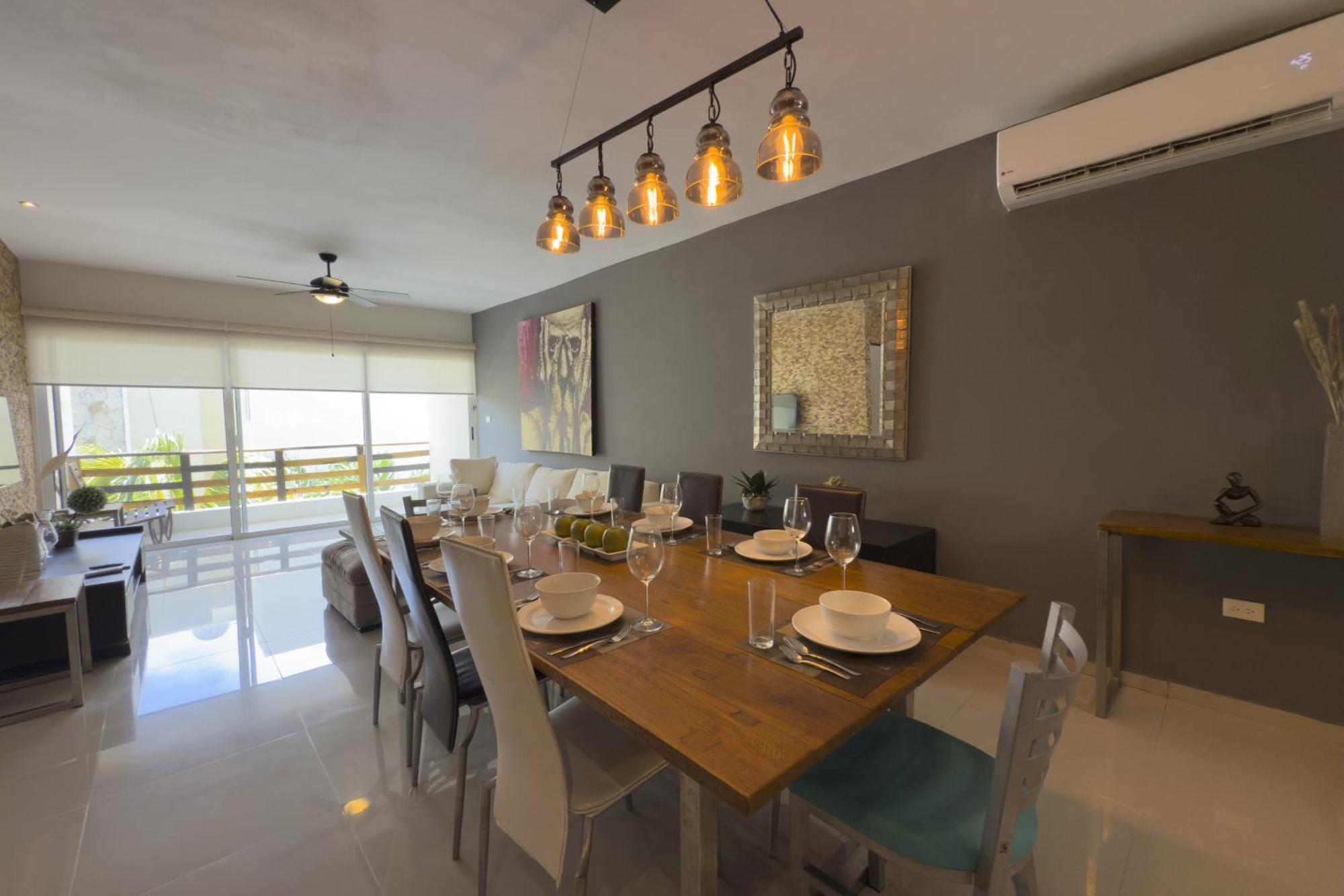 Blue Adobe Nest At Sabbia Apartment Playa del Carmen