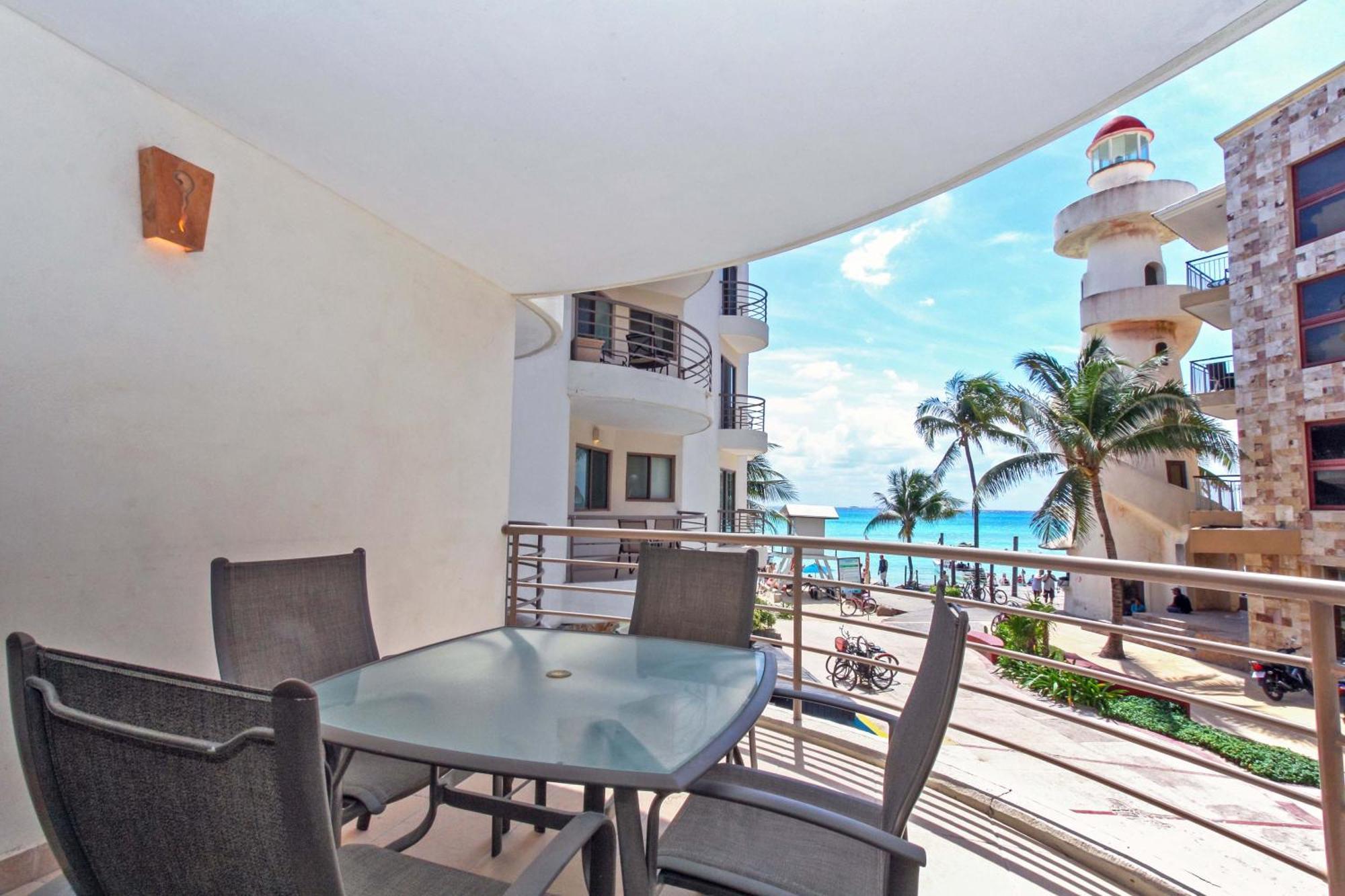 Beachfront Condo, 2 Bedroom - Ocean View At Corto Maltes Apartment