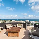 Luxury 2Br, Ocean View From Balcony And Rooptop