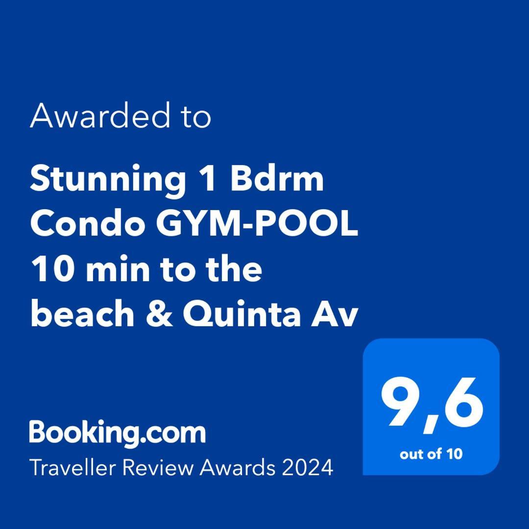 Apartment Stunning 1 Bdrm Gym-pool 10 Min To The Beach & Quinta Av Playa del Carmen