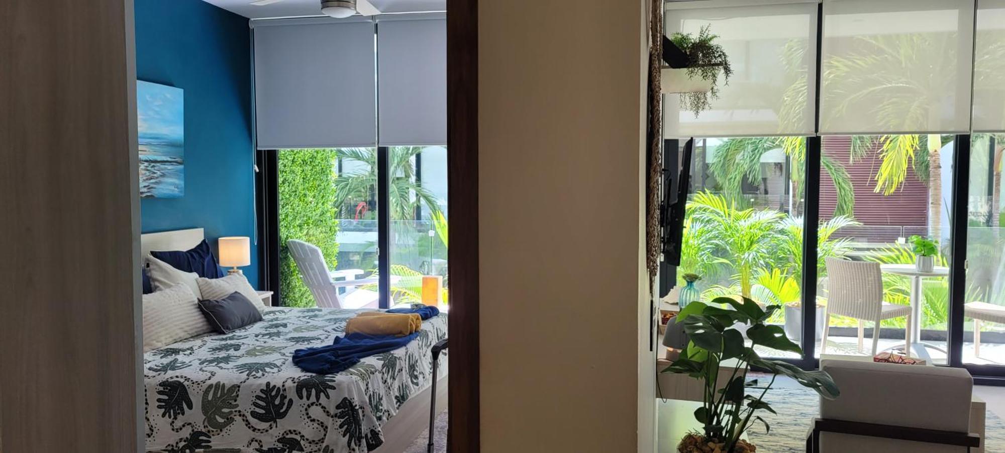 Apartment Stunning 1 Bdrm Gym-pool 10 Min To The Beach & Quinta Av