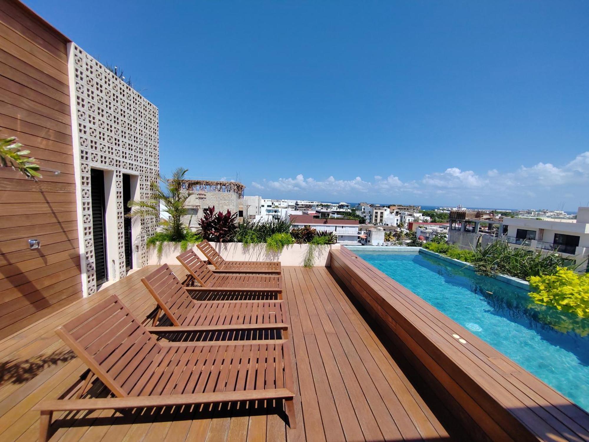 Nuevo! Maravilloso & Elegante Centrico-pool-jacuzzi By Yeah Apartment Playa del Carmen
