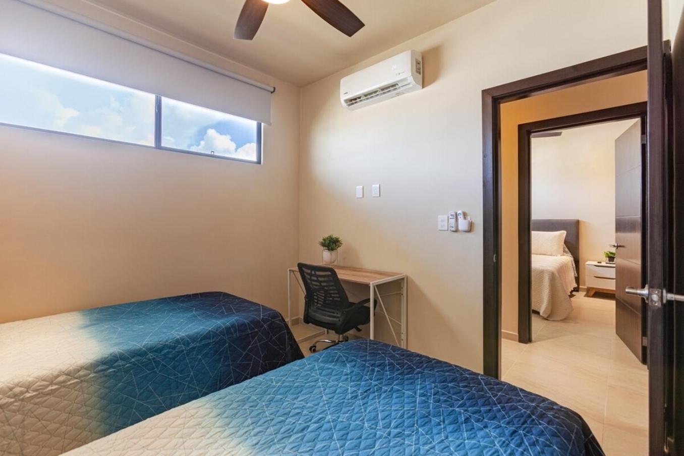 Nhà nghỉ New! Coto8 10min To Beachwifi 200mbgym Playa del Carmen