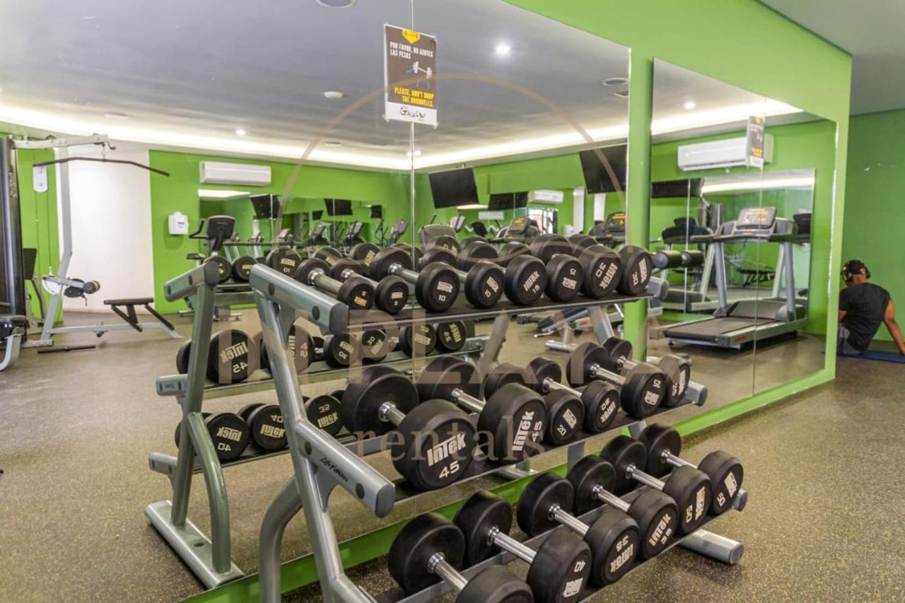 Luxury 2 Hab Cocina Ac Gym Pool Cine Apartment Playa del Carmen