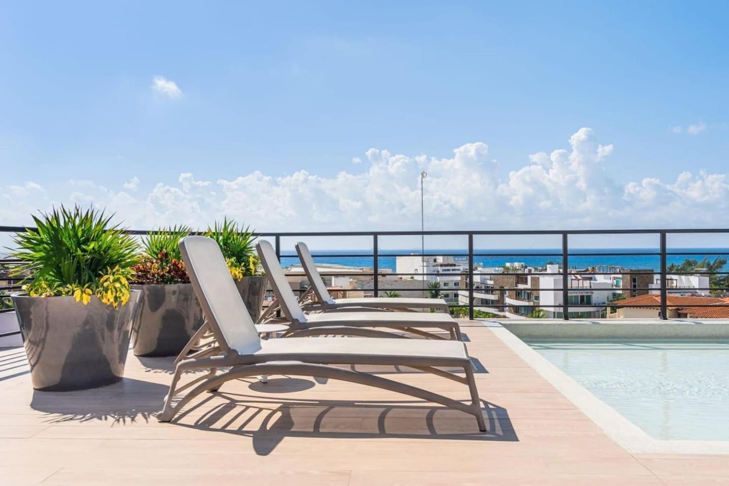 Amazing 1br Penthouse With Private Rooftop Pool Apartment Playa del Carmen