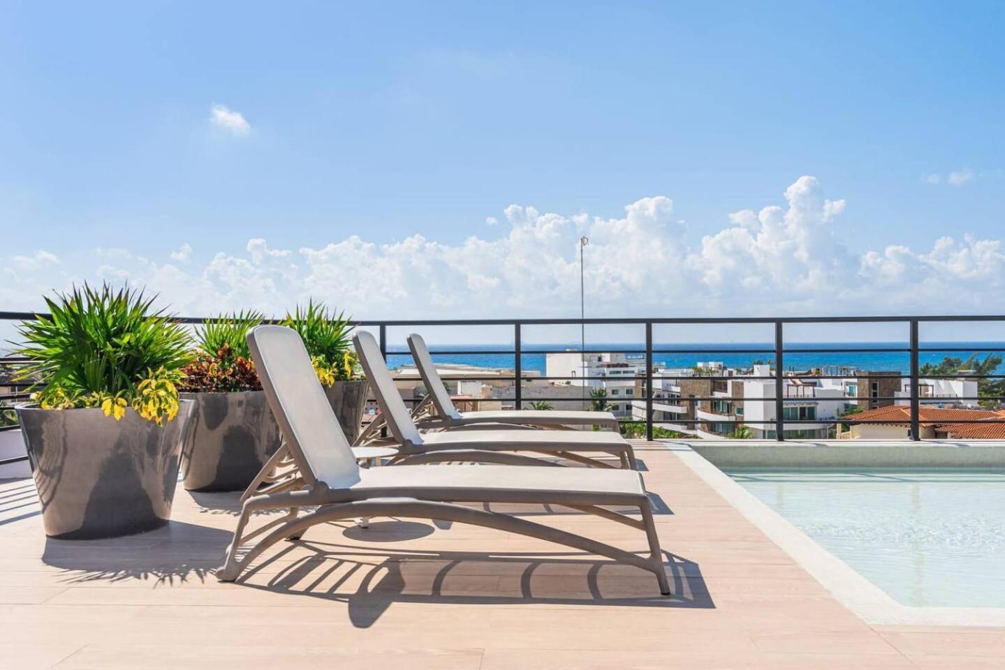 Apartment Luxury 2br, Ocean View From Balcony And Rooptop Playa del Carmen