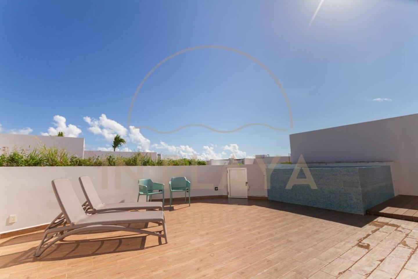 Apartment Private Rooftop, 1br Ph, 2ba, Sauna, Gym, Pool Playa del Carmen