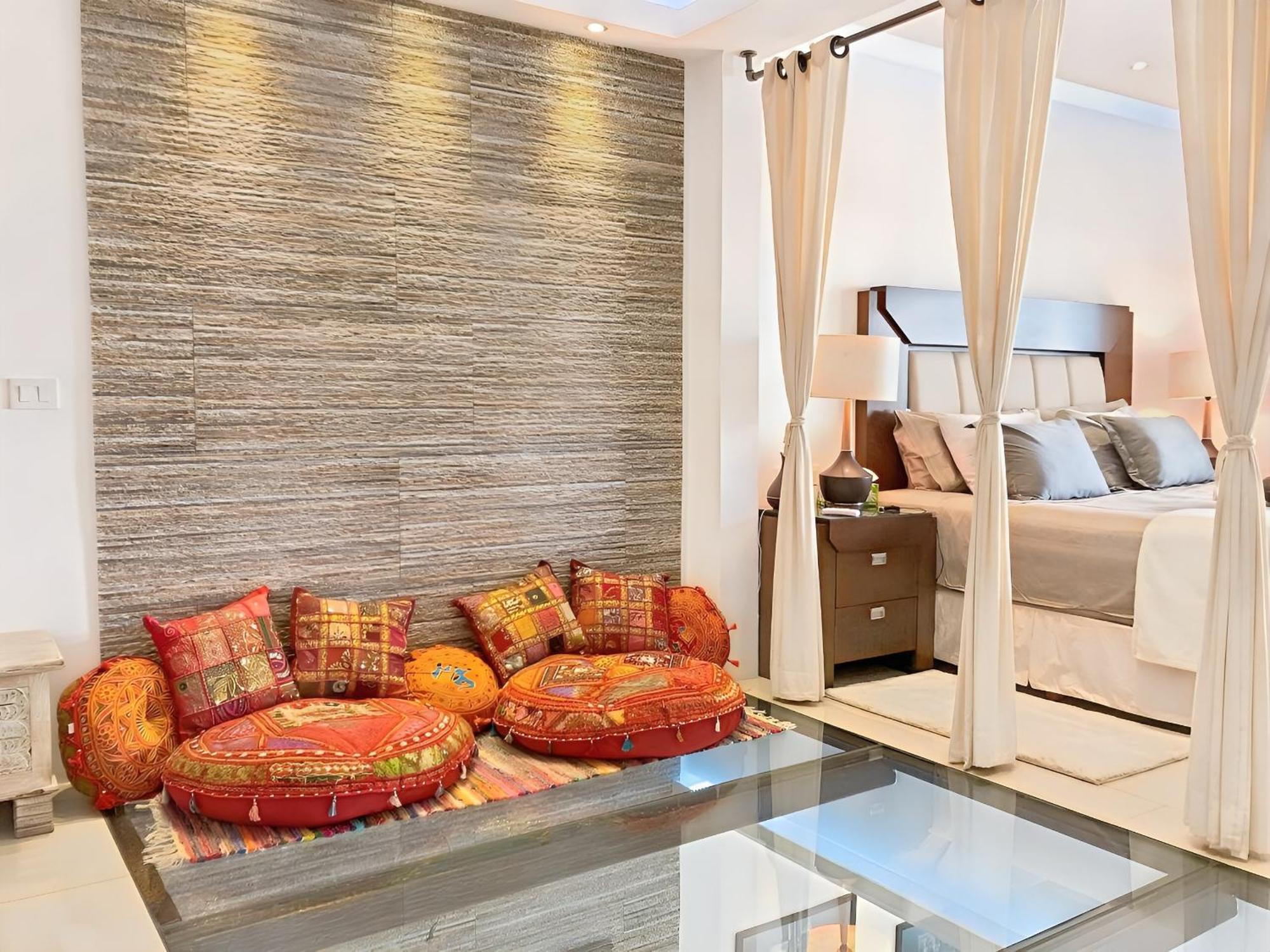 Luxury Duplex -4 Pers- 2mn Beach&5th Av, Pool, Gym Apartment