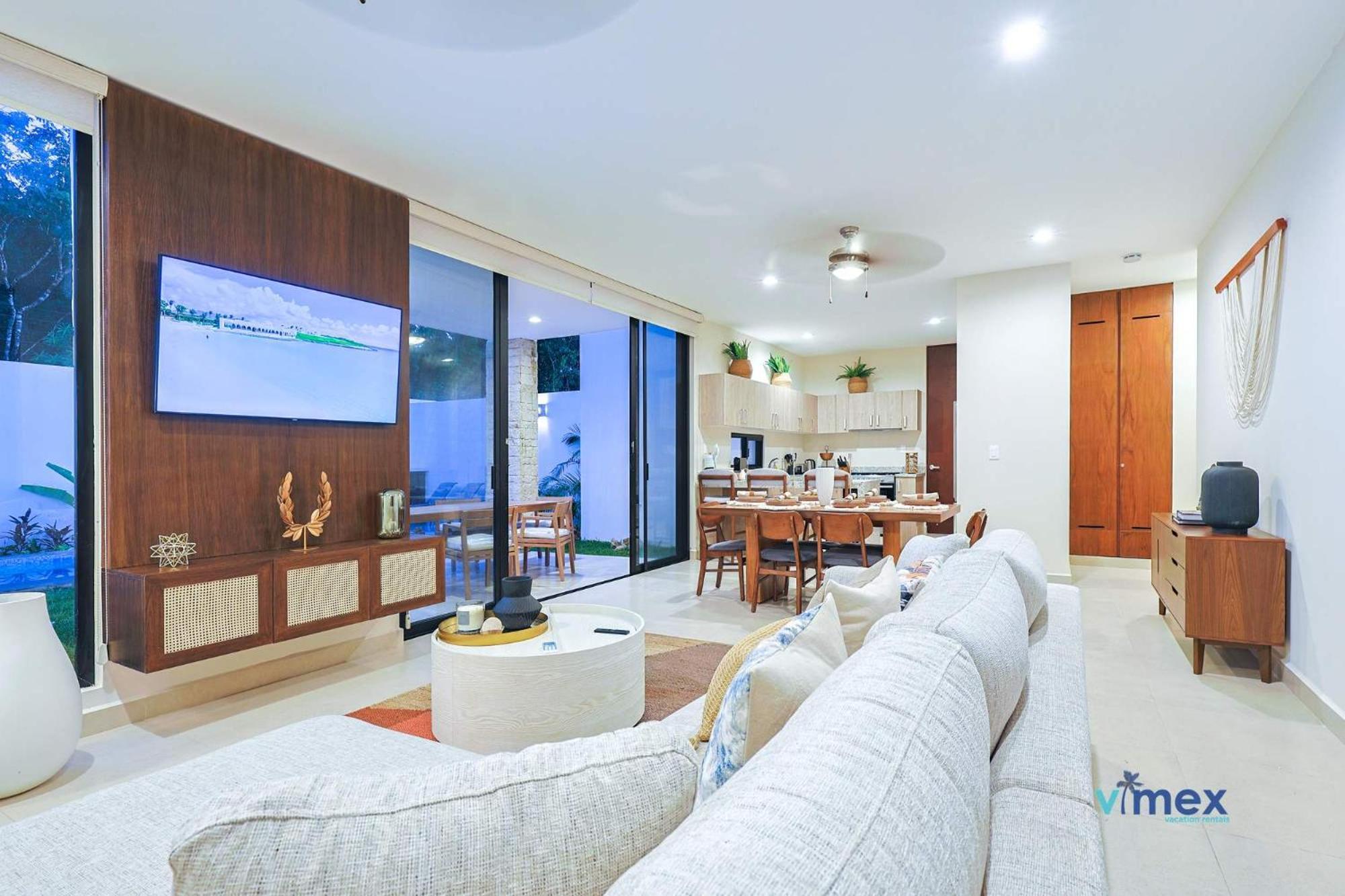 Modern Townhouse With Private Pool And Bbq Area Ferienhaus *