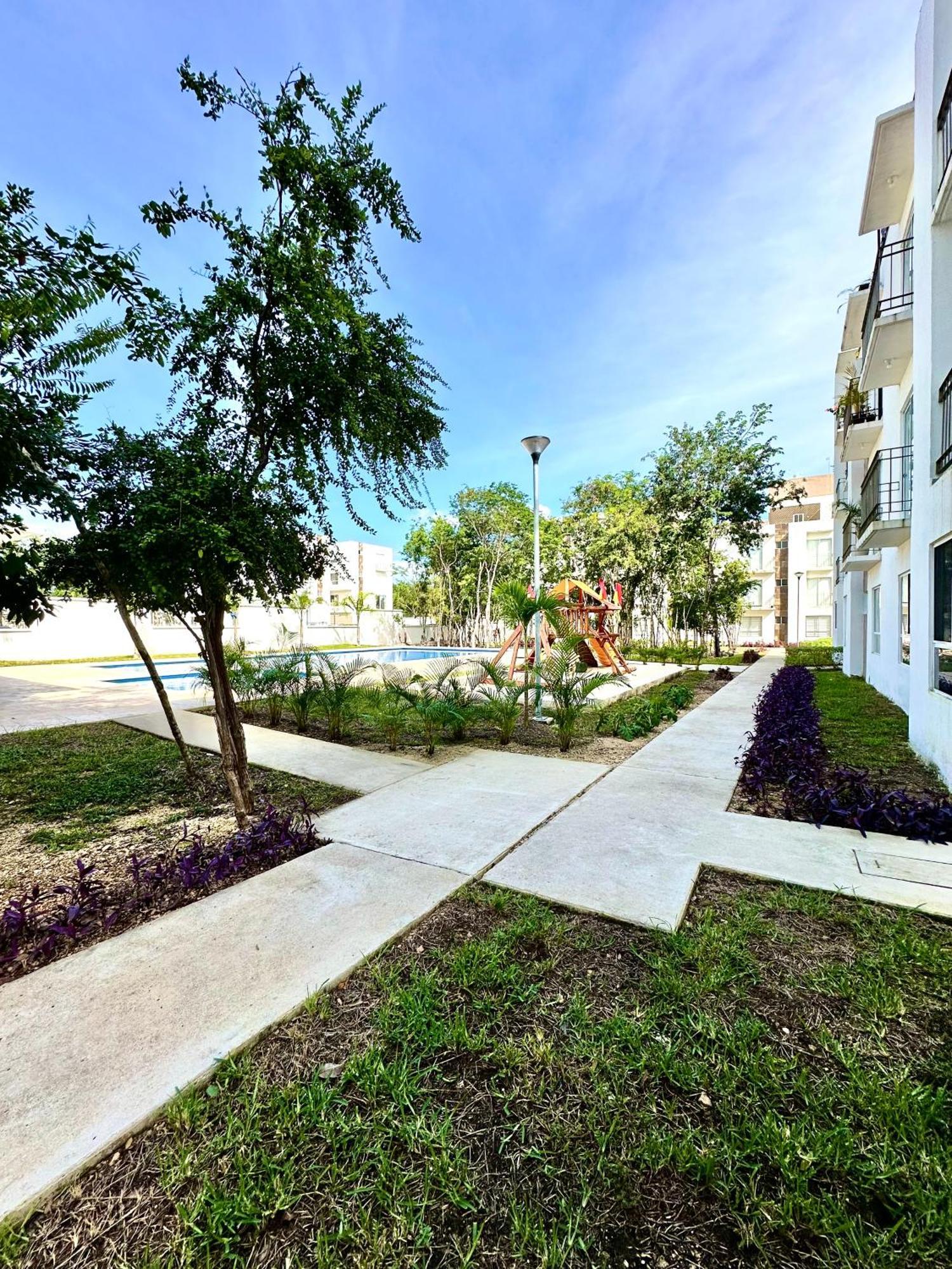 Ya Ab Kuxtal With Big Pool-grill-balcony-garden Apartamento