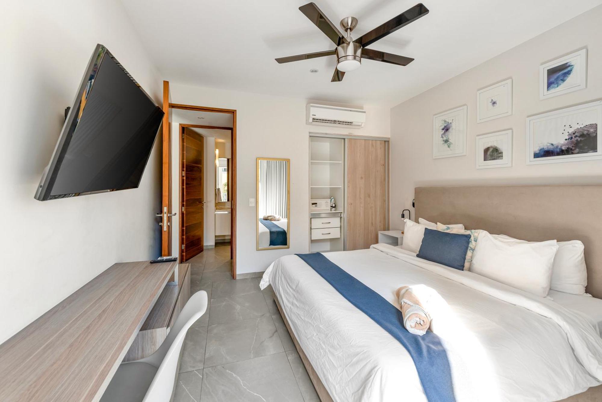 Luxury 2 Hab Cocina Ac Gym Pool Cine * Playa del Carmen