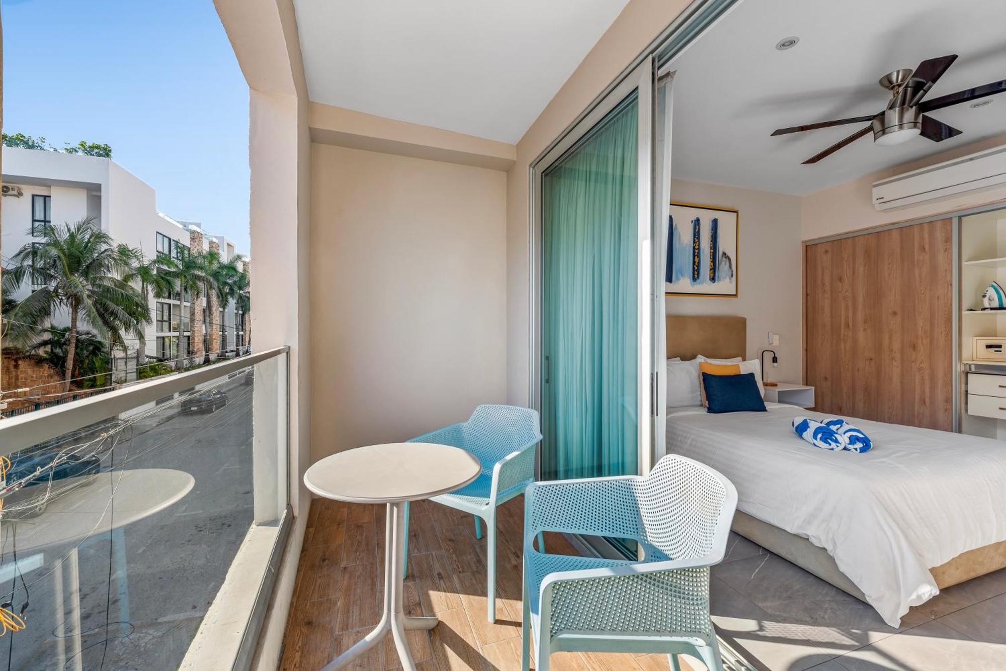 Luxury 2 Hab Cocina Ac Gym Pool Cine Apartment Playa del Carmen